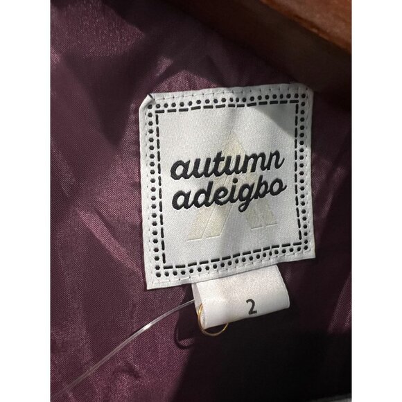 Autumn Adeigbo Amelie coctail cutout Dress size 2 - Picture 4 of 9